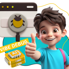 Тестирование & Vibe Debug. Охотники за багами - КИБЕРшкола программирования для детей, компьютерные курсы для школьников, начинающих и подростков - KIBERone г. Западный