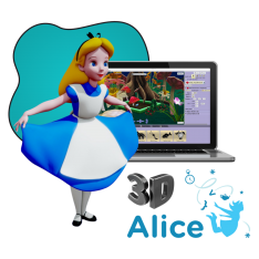 Alice 3d - КИБЕРшкола программирования для детей, компьютерные курсы для школьников, начинающих и подростков - KIBERone г. Западный