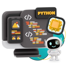 Мой первый сайт с мозгами: Python + AI - КИБЕРшкола программирования для детей, компьютерные курсы для школьников, начинающих и подростков - KIBERone г. Западный