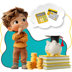 Финансовый интеллект вместе KIBERone - КИБЕРшкола программирования для детей, компьютерные курсы для школьников, начинающих и подростков - KIBERone г. Западный