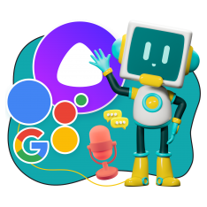 Голосовой помощник Алиса - КИБЕРшкола программирования для детей, компьютерные курсы для школьников, начинающих и подростков - KIBERone г. Западный